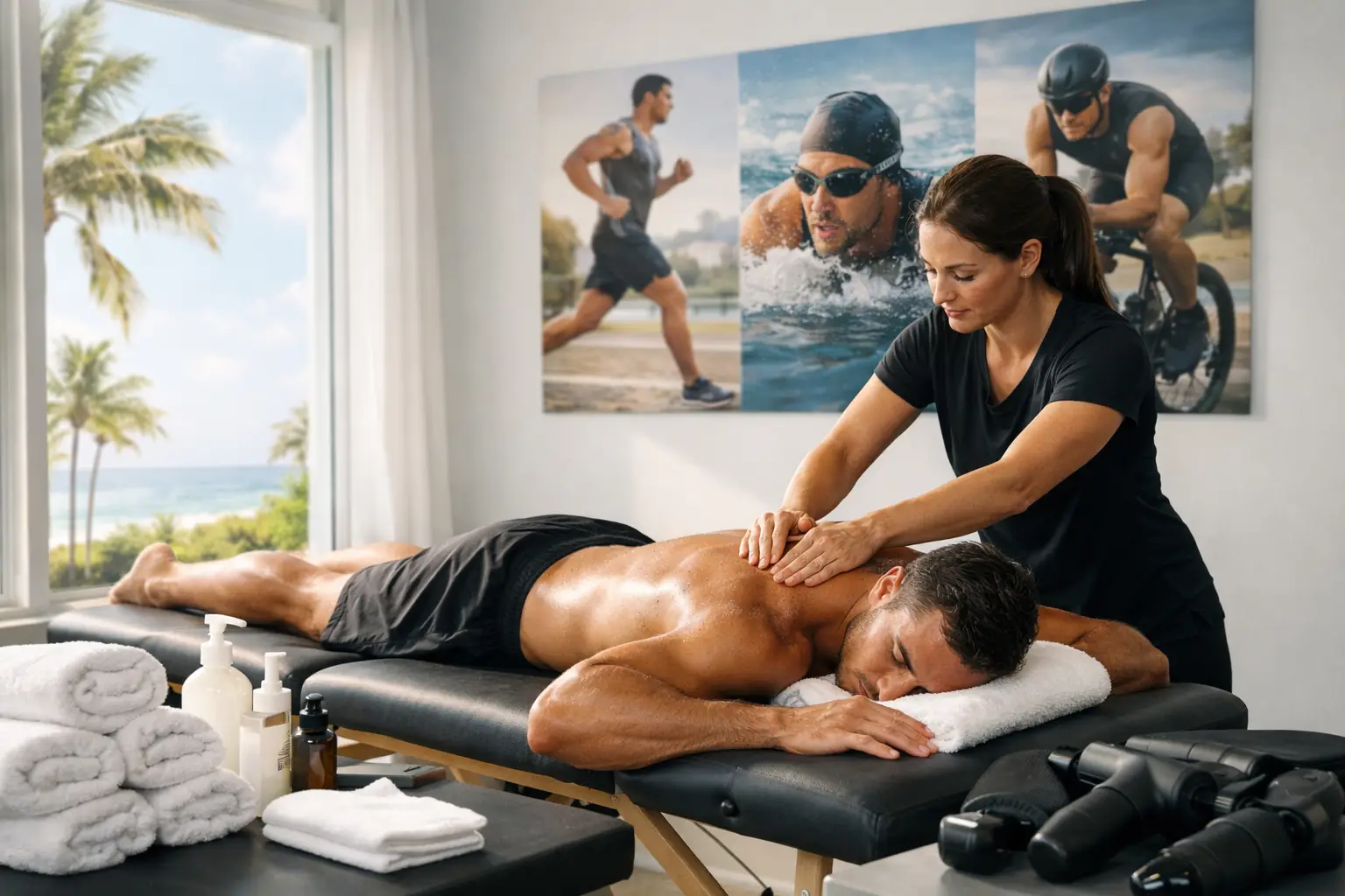 Deep Tissue Massage Miami for Athletes